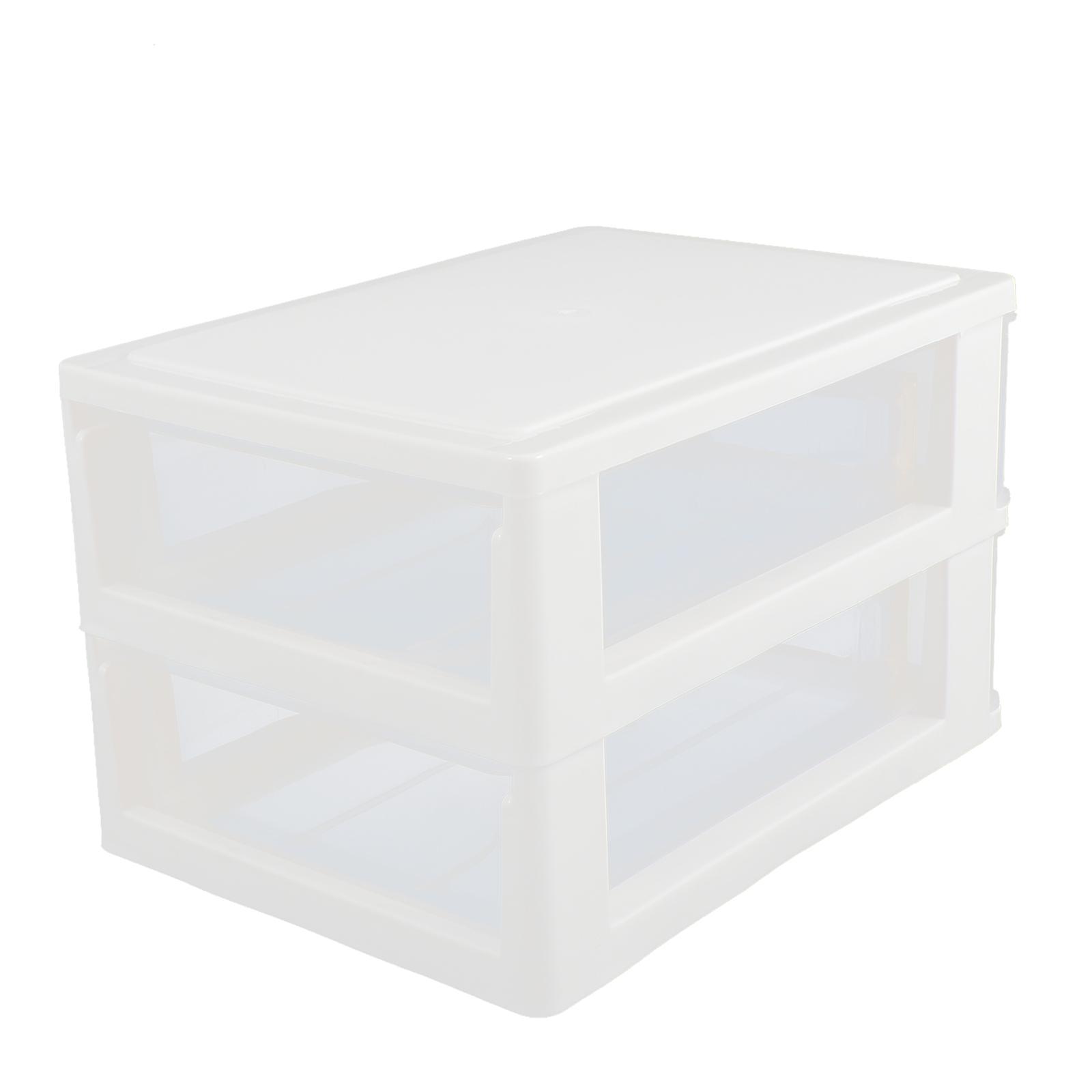 Drawer Type Storage Box Plastic Multi Layer Box for Cosmetics 1Pcs