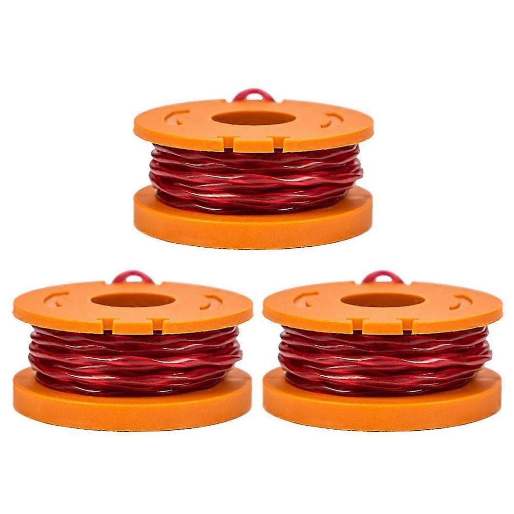 3 stk. reservespoler for Worx gressklipper reservetrådspoler WA0010
