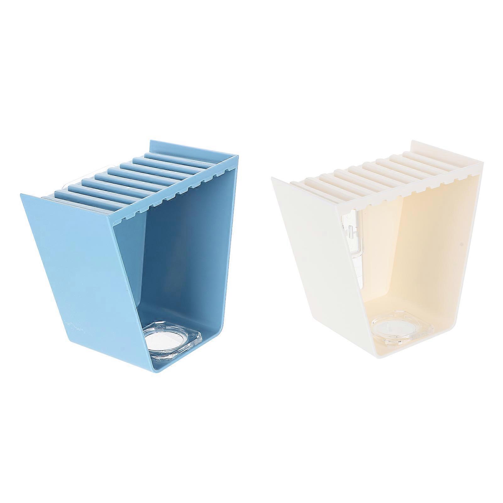 Hand Holder Mounted Rack 2Pcs Pump Bottle Wall Hanger