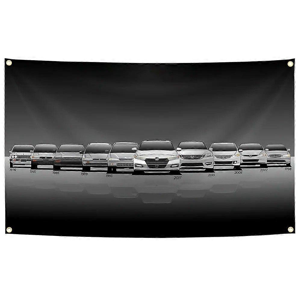 JDM Car Evolution Bilflagga Banner VQ0215
