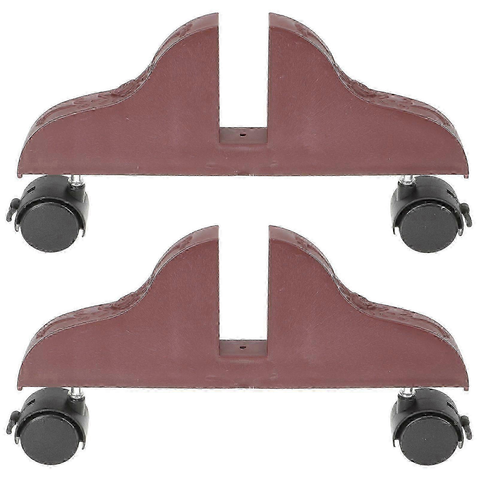 2PCS Folding Room Divider Stand Base Screen Divider Support Base