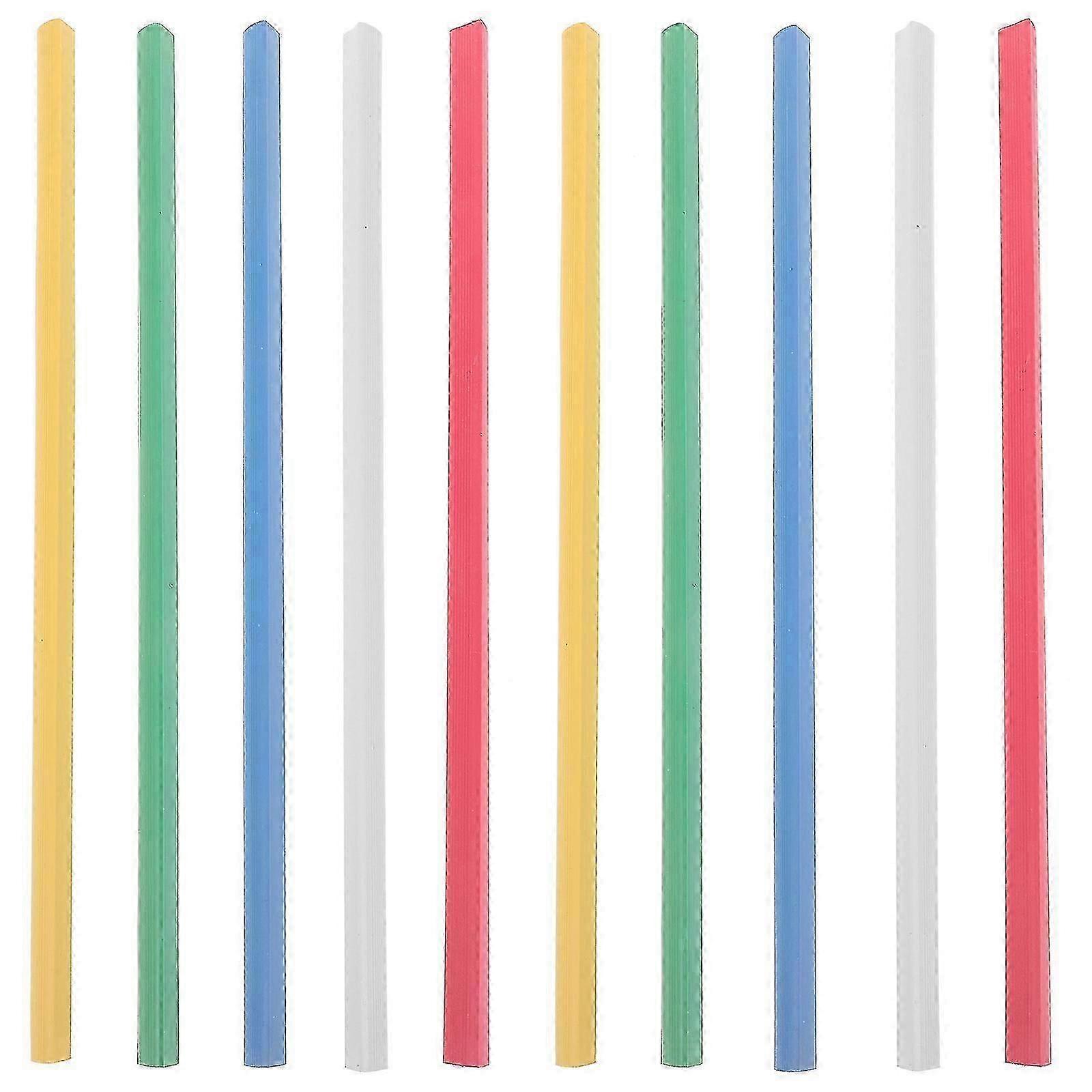 30Pcs Plastic Slide Binders Bookbinding Spine Bars Slide Grip Binding Bars