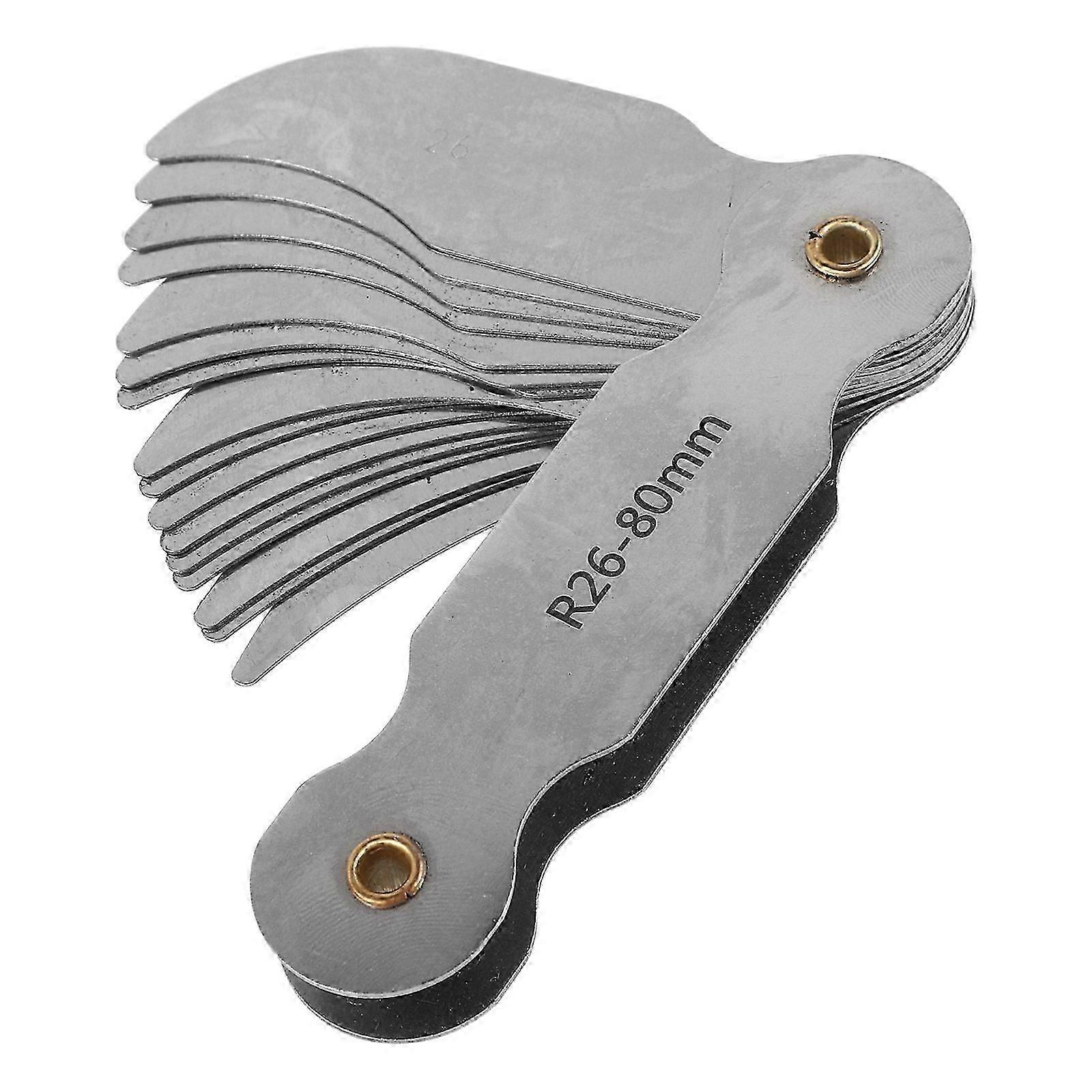 Radius Meter Radius Gauge Replacement Portable Concave Convex Measuring Tool