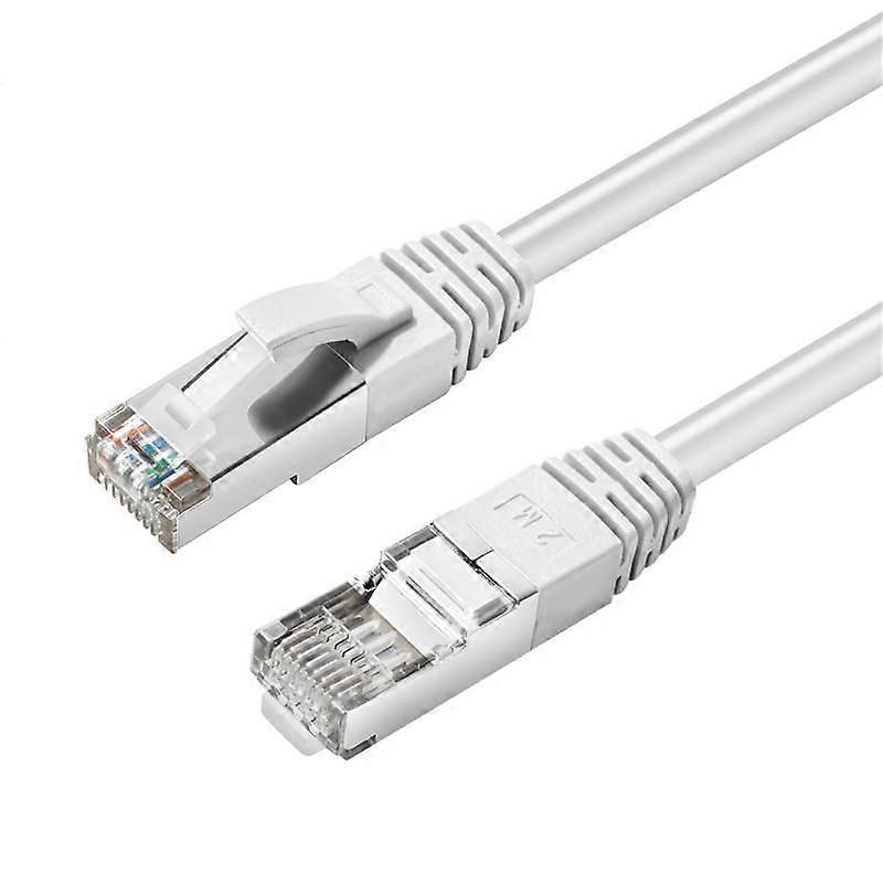 MicroConnect CAT6A S/FTP Network Cable 1m White