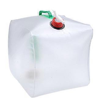 De inklapbare Topist van de Watercontainer 5 Gallon/20L Draagbare Draagtas van het Water/de Waterzak van de Noodsituatiekubus Openluchtwateropslag voor het Kamperen Wandelen Climbin