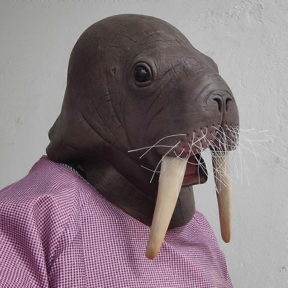 Sea lion latex mask