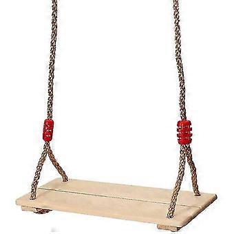 children's swing adjustable rope wooden seat max load 150kg39.5*16
