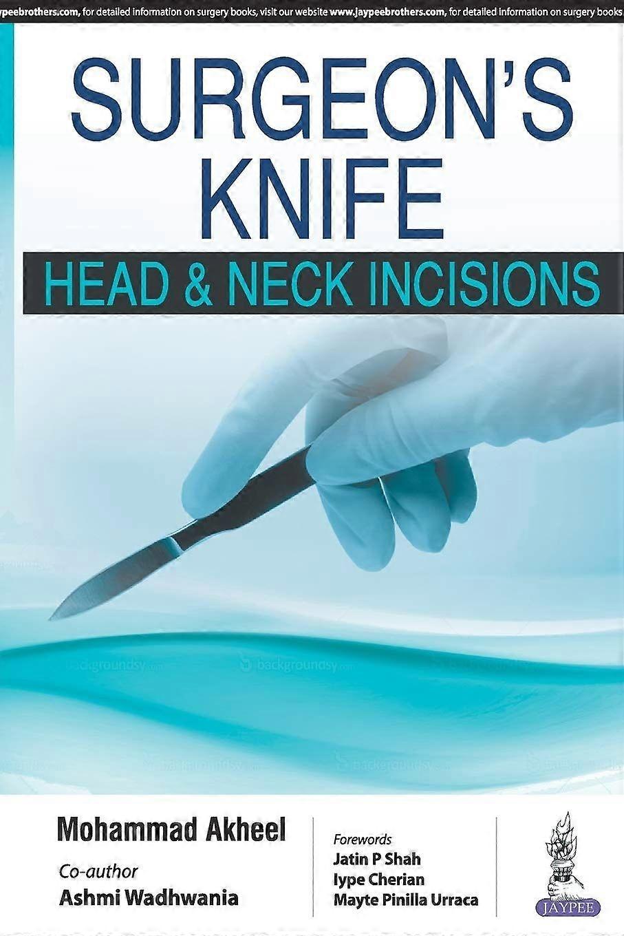 Surgeon's knife head neck incisions