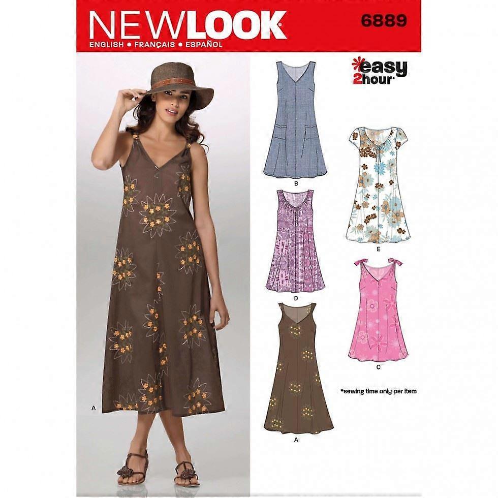 New Look Paper Sewing Pattern 6889