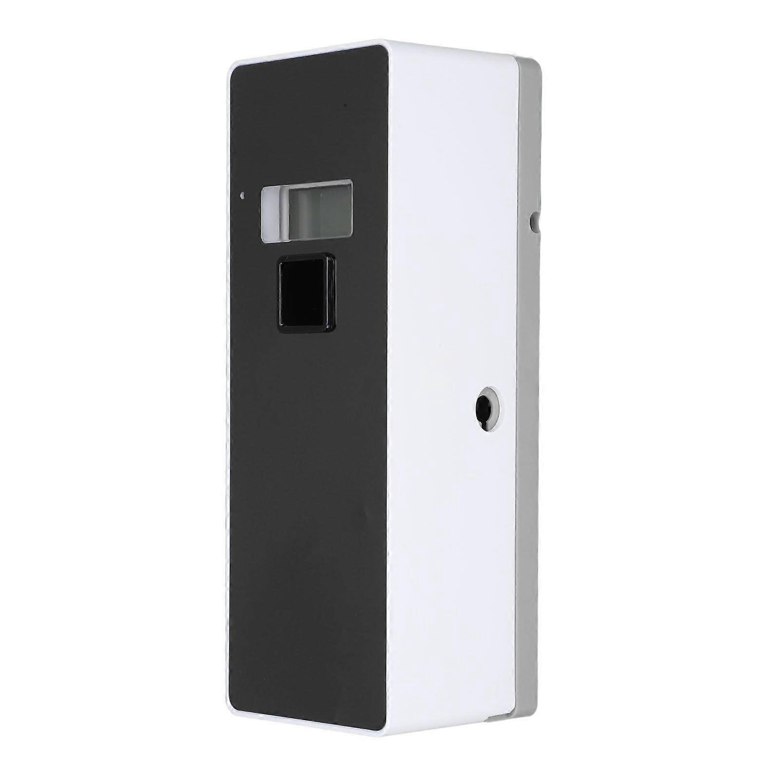Stainless Steel Panel LCD Aromatherapy Diffuser Intelligent Digital Essential Oil Aroma Diffuser Black Titanium