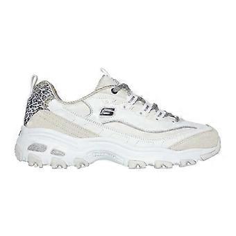 Skechers Womens/Ladies Dlite Chic Leather Chunky Sole Trainers