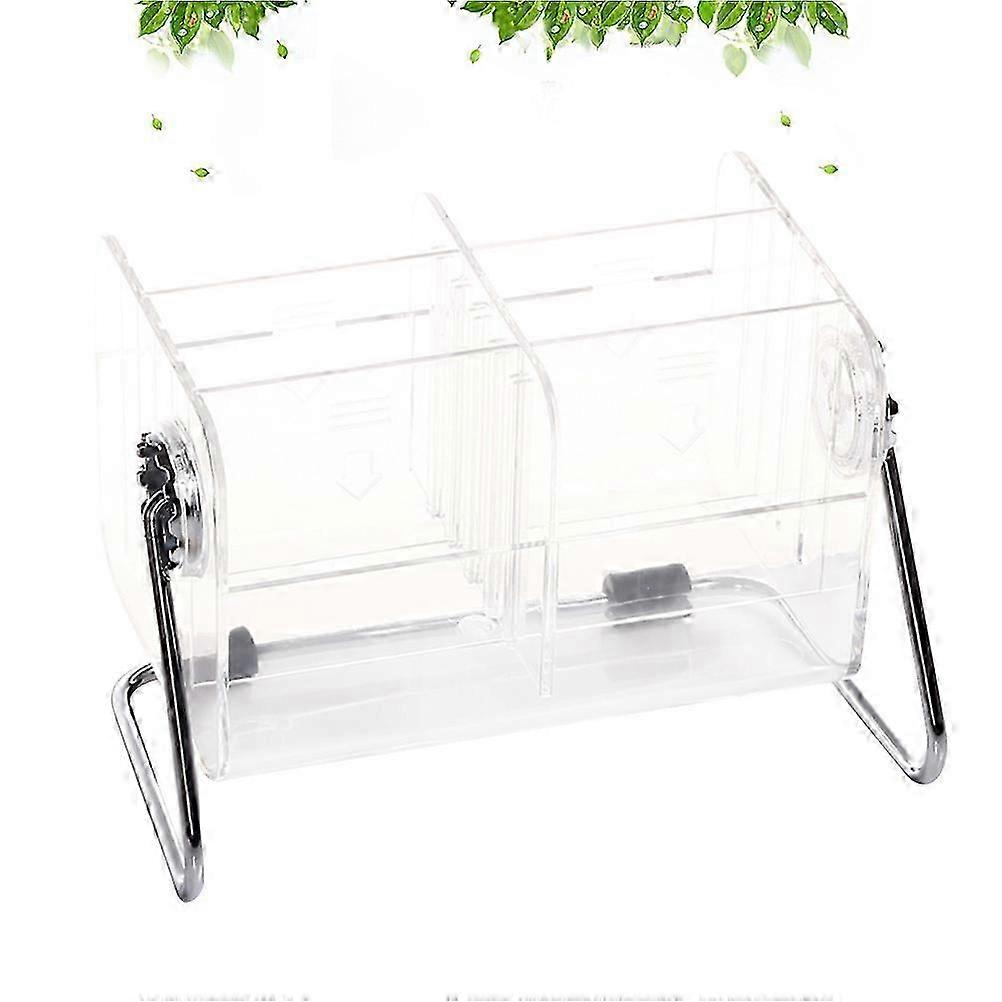 Remote Controller Organizer Acrylic Storage Box for Remote Storage 6 Grids