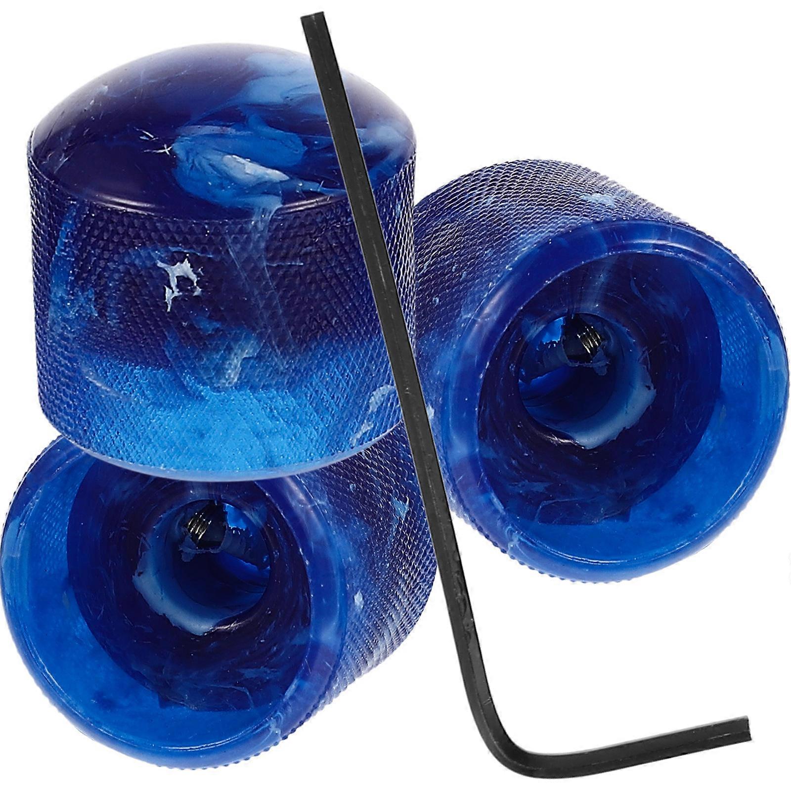 Electric Guitar Potentiometer Control Knobs for 4Sets Plastic Rotary