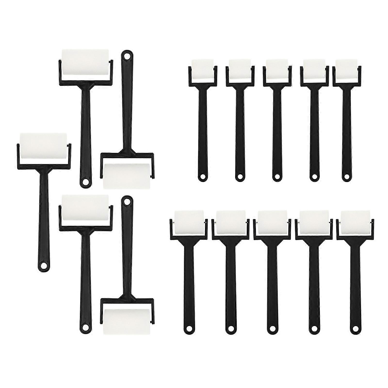 15pcs Portable Sponge Brushes Painted Sponge Rollers Useful Graffiti Brushes Drawing Brush Rollers Tools