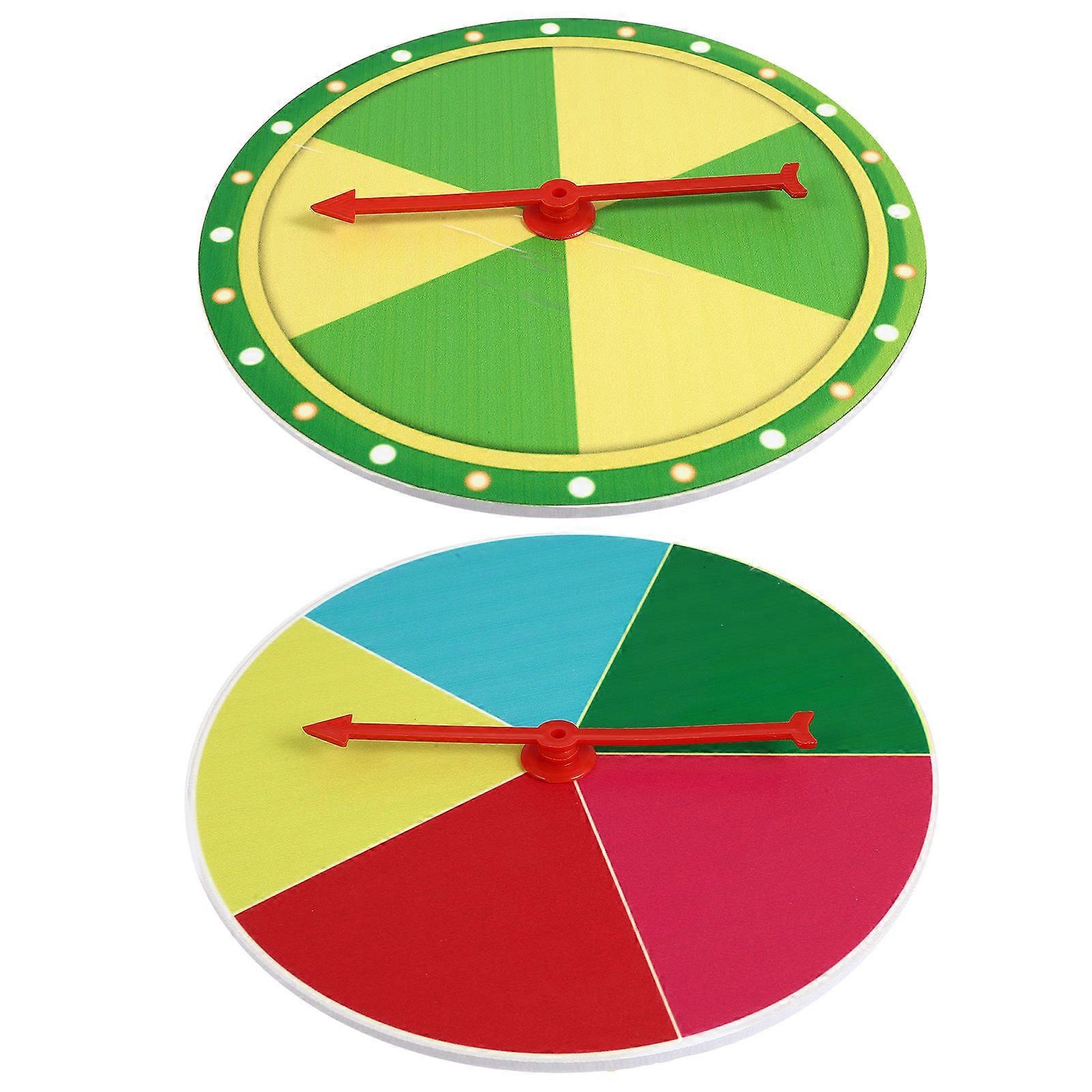 Draw Game Turntable Teaching Activities Tool for Playing 1Pcs 20Cm Random Pointer Color
