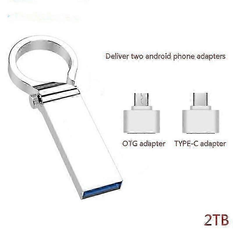 Usb 3.0 2/1TB Flash Drive High-Speed Data Memory Storage Flash Disk Stick