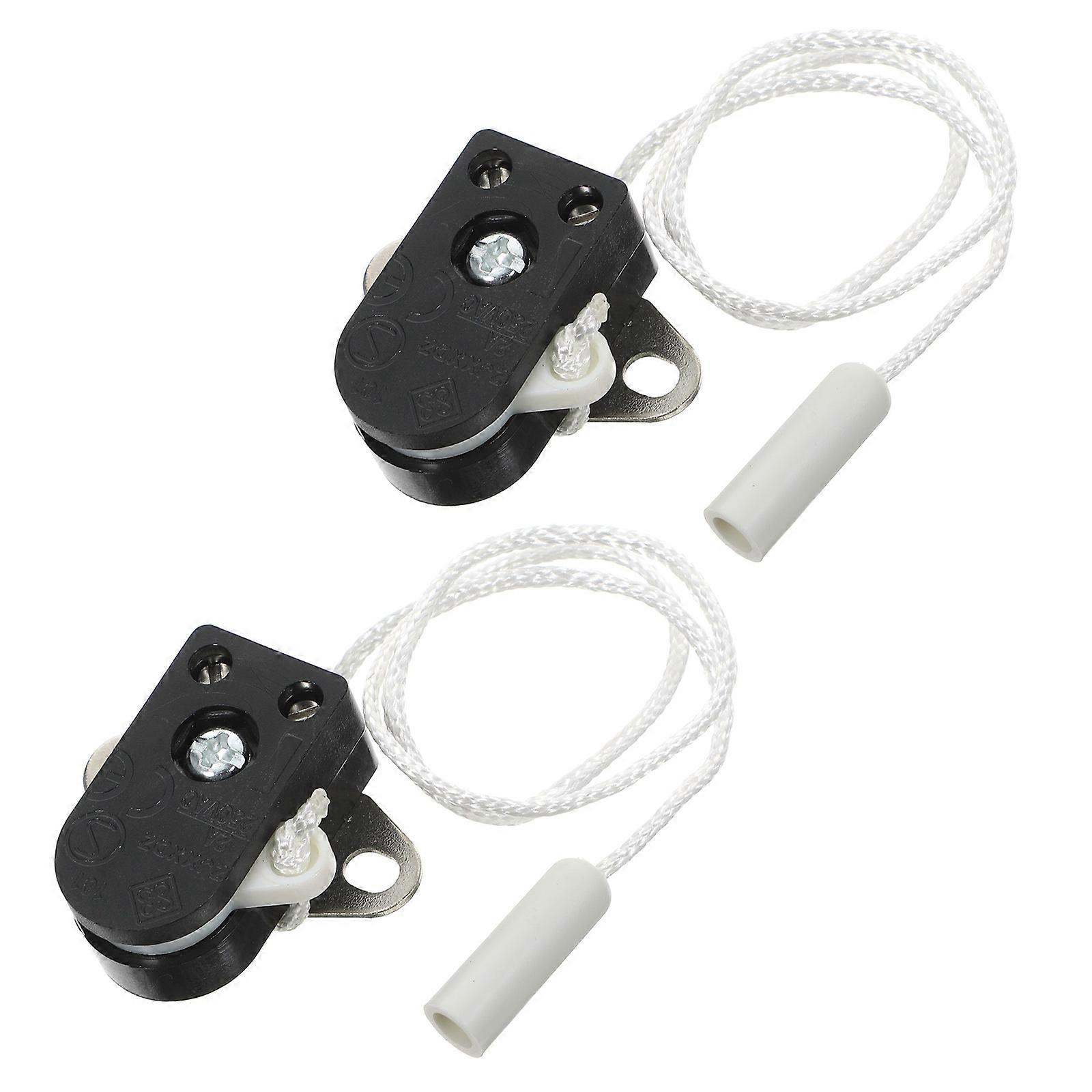 2pcs Wall Light Replacement Lamp Pull Switch Pull Rope Lighting Accessories