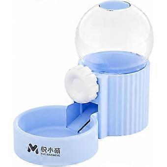 RUIYUE Automatic Drinking Feeder Including Food Bowl Water Bowl Food Reservoir Water Reservoir Sturdy Acrylic Material Suitable for Indoor Pet Feeding