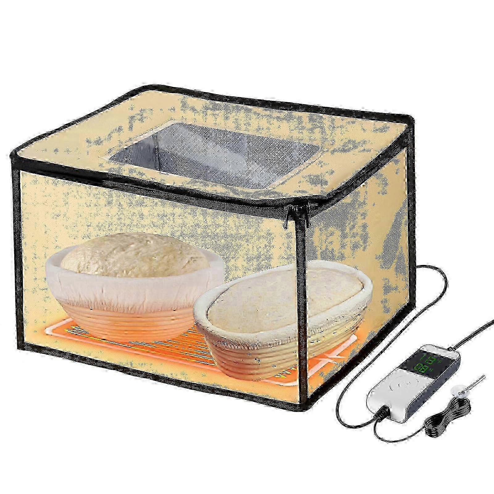 Precise temperature control dough proofer for bread making