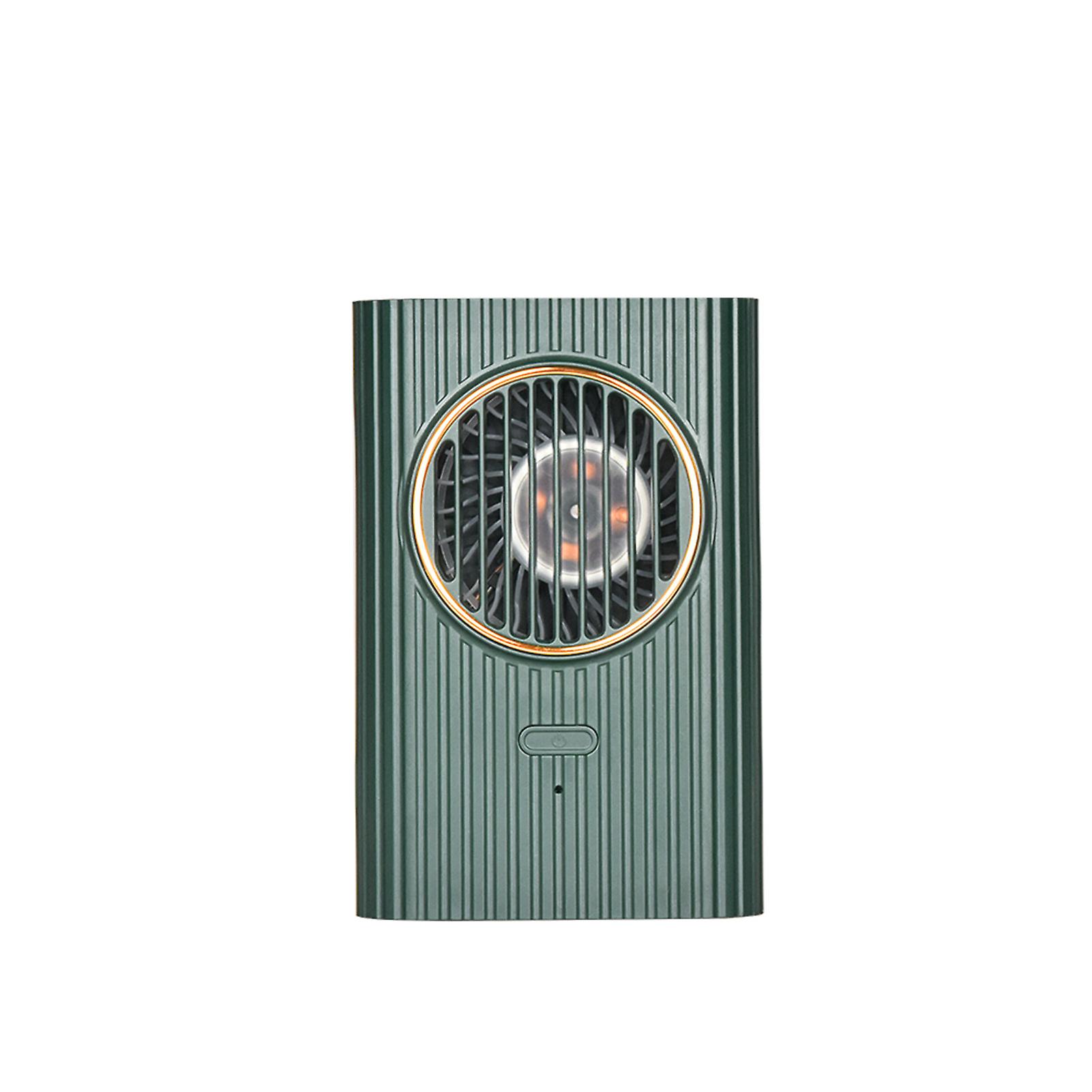 Type-c Mini Fan With Hanging Strap Portable Outdoor Mute Cooler With Stand Will Not Hit Face 163g Lightweight