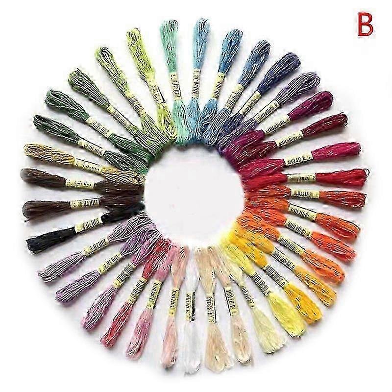 Polyester-Cotton Cross Stitch Thread Variety Pack