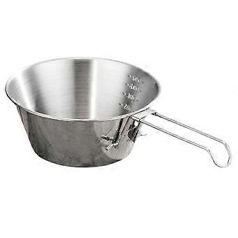 Stainless Steel Camping Bowls with Handles for Outdoor Picnic 1Set