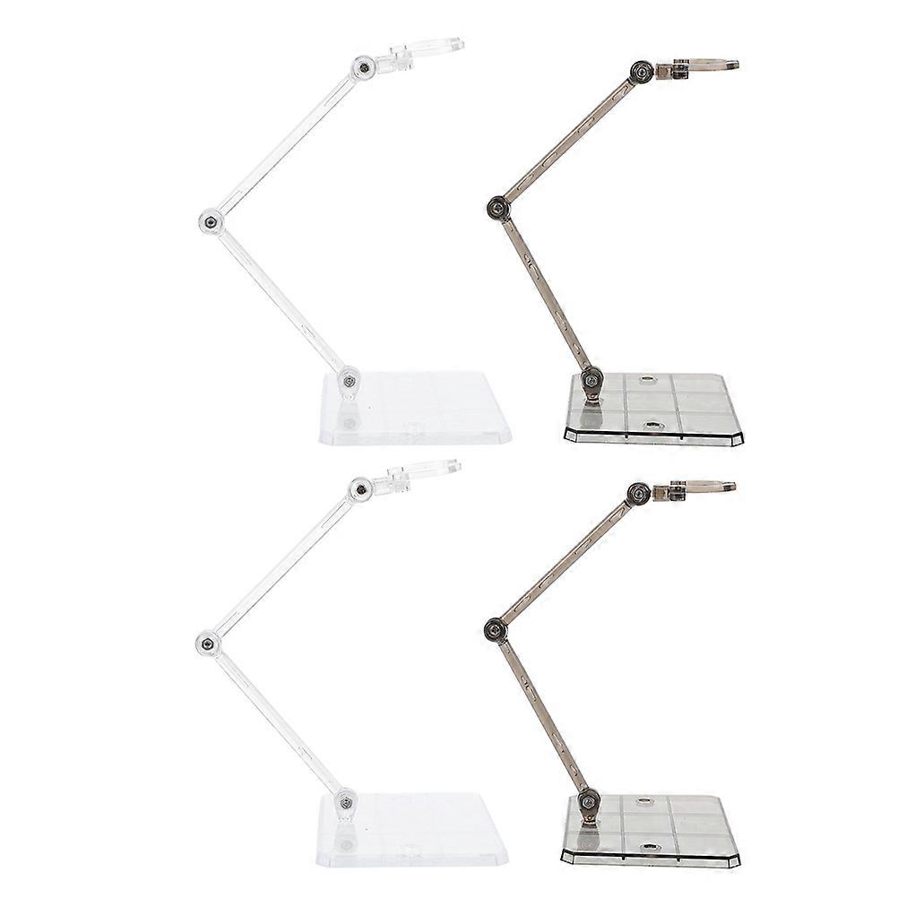 Adjustable Action Figure Stand Model Display Holder for 4Pcs Doll Accessories