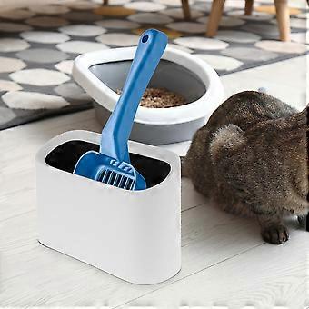 Cat Litter Scoop Holder Plastic Storage Box for Universal Scooper Kit