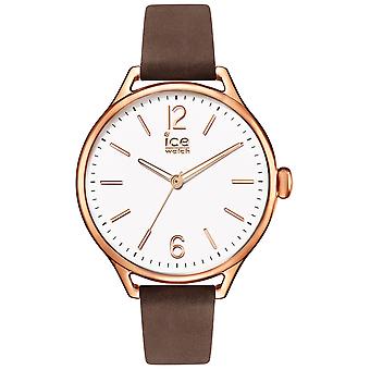 Ice time Quartz Analog Woman Watch with Cowskin Bracelet IC13054