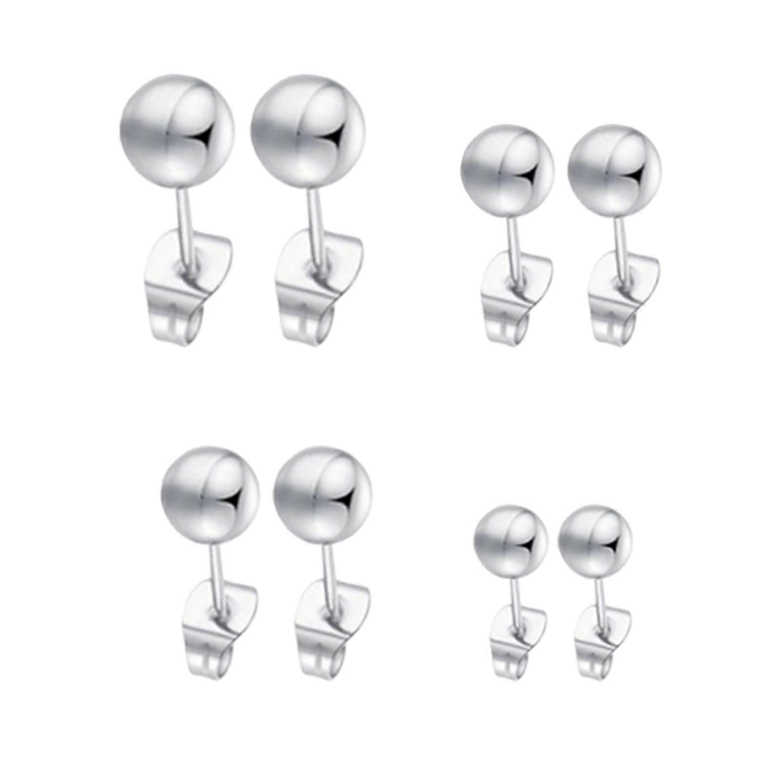 Hypoallergenic Lightweight Minimalist Titanium Stud Earrings