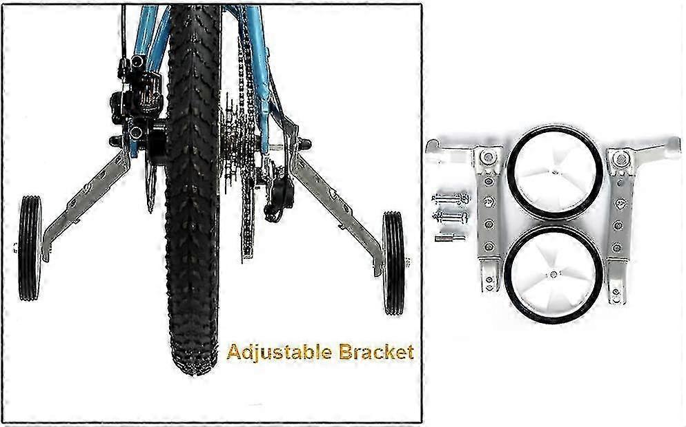 Adjustable Training Wheels For 18-22 Inch Bikes