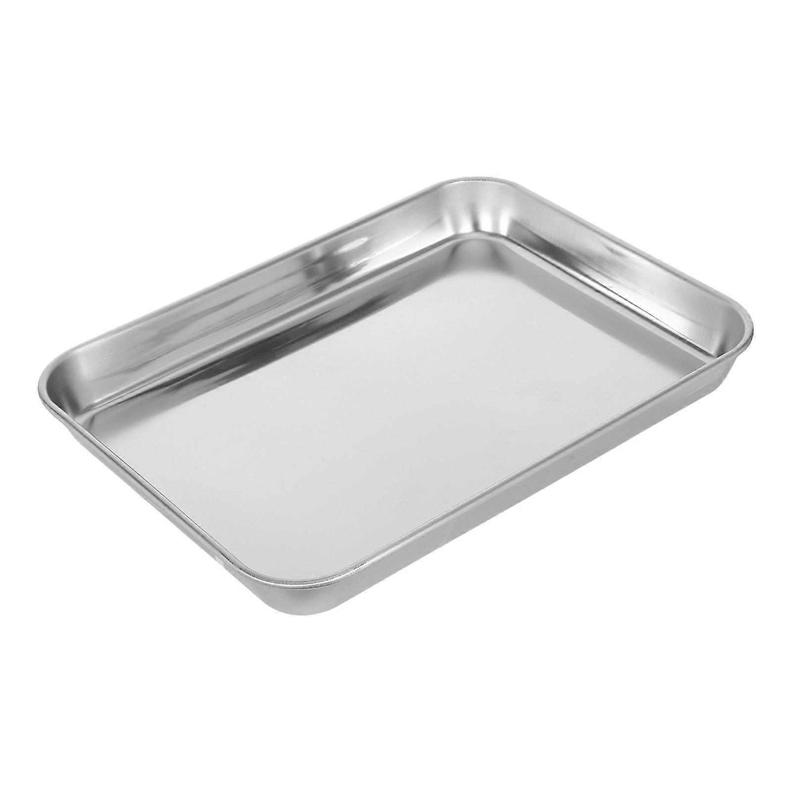 Stainless Steel Baking Tray Flat Bottom