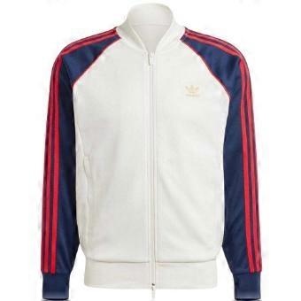 Adidas Mens Classics 3 Stripes Slim Track Jacket