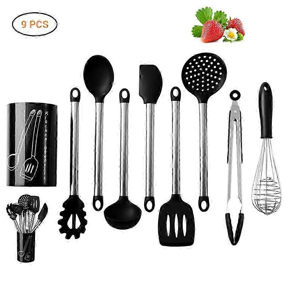 9-Piece Dishwasher-Safe Silicone Set
