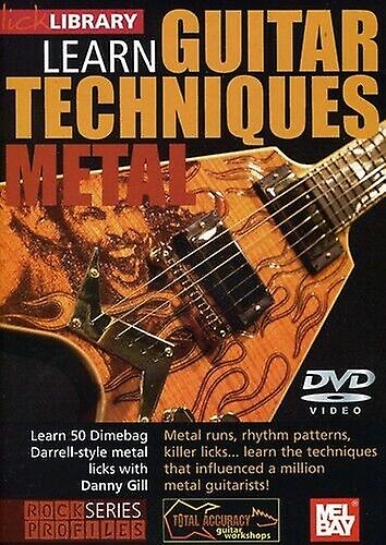 Dimebag Darrell - Guitar Techniques DVD (2006) Danny Gill cert E - Region 2