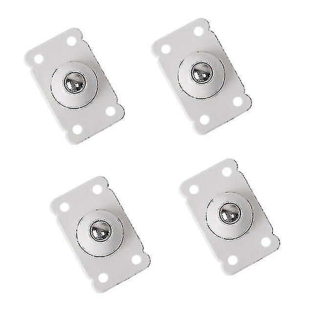 4pcs selbstklebende Universalräder Rollen 360 Grad drehbare Kugelscheibe Mini Lenkrollen Räder für Möbel