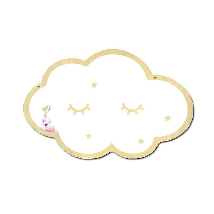 Cloud shaped mirror for home decoration 2pcs