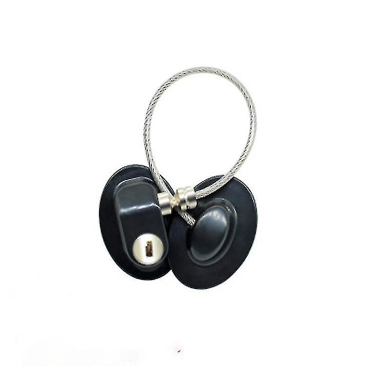 Lockable Window Restrictor With Key, 20cm Cable Length Restricts