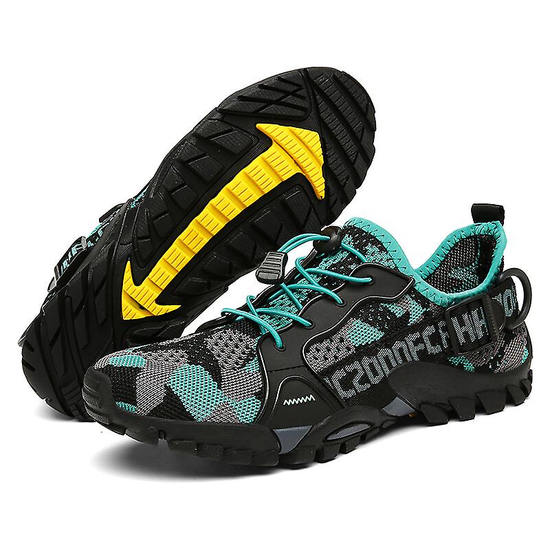 Elastic Lacing System - Durable, Comfortable, Breathable Hiking Shoes For Men & Women. Lightweight, Shock-absorbing, Slip-resistant