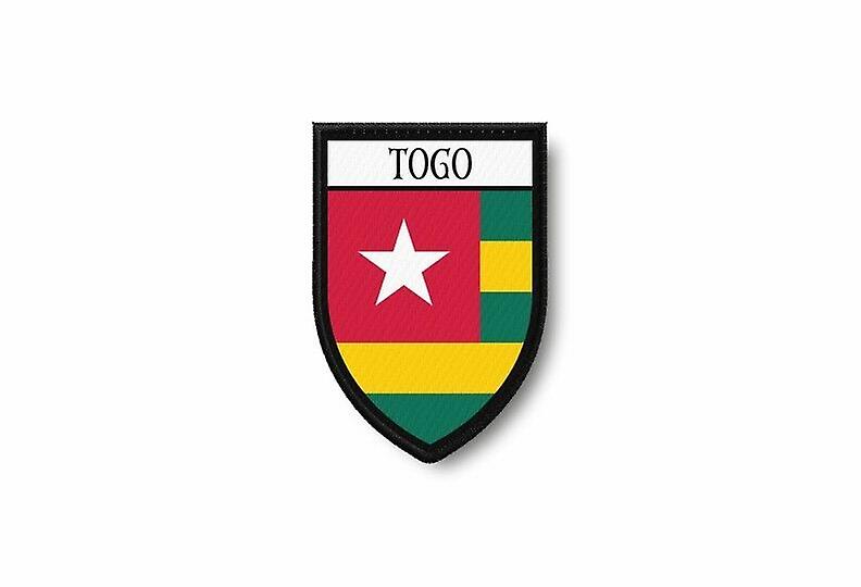 Patch Ecusson Termocollant Bord Brode Flag Prints Togo Togo