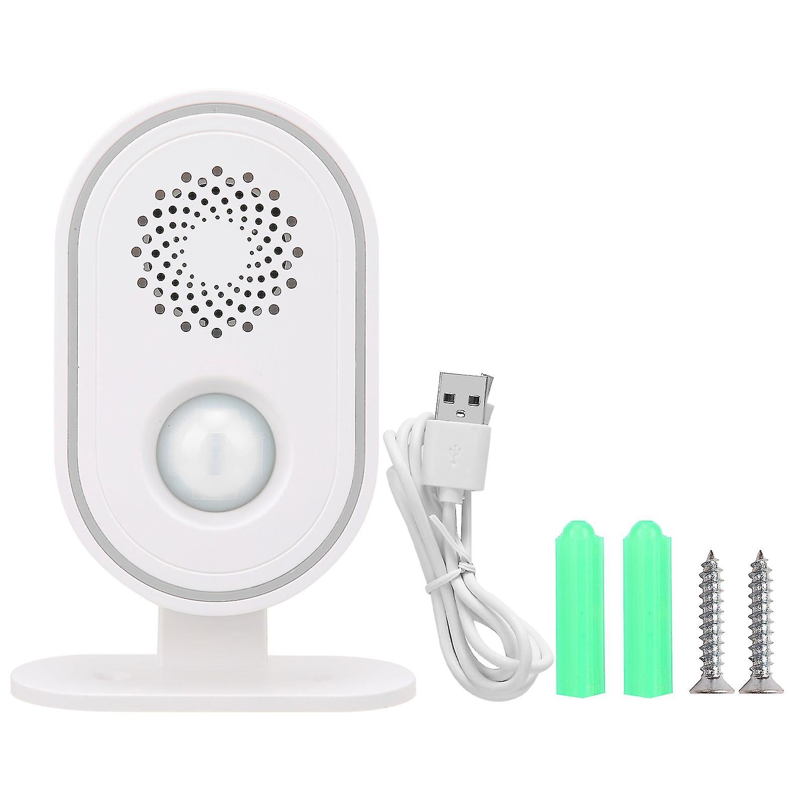 Wireless Motion Sensor Doorbell Antitheft Wifi Business Customer Flow Statistics Pir Welcome Alarm For Restaurant