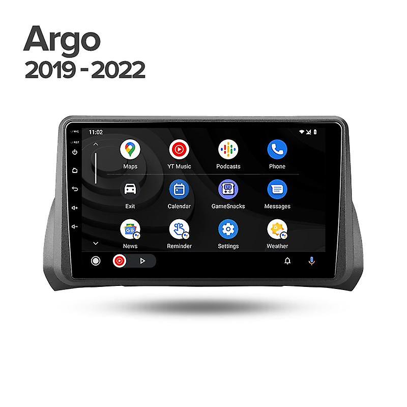 Wireless CarPlay Android Auto Radio for For Fiat Argo 2019 - 2022 4G Car Multimedia GPS 2din
