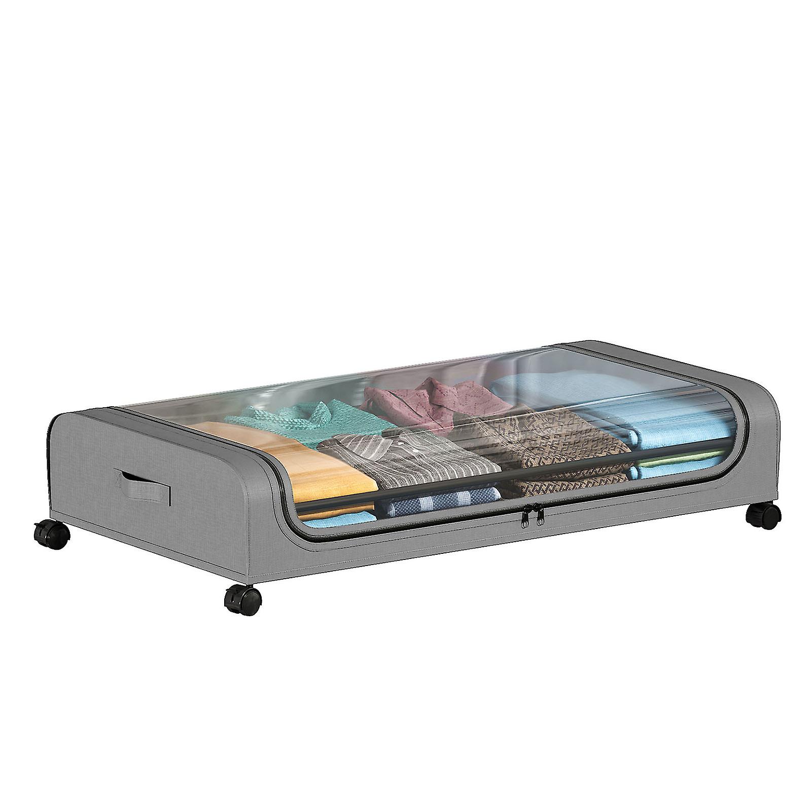 Under Bed Clothes Storage Box Space-Saving Shoes Storage Case for Clothes Packing
