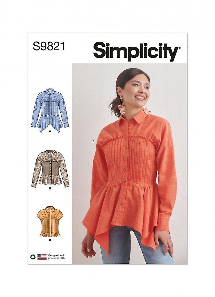 Simplicity Paper Sewing Pattern 9821