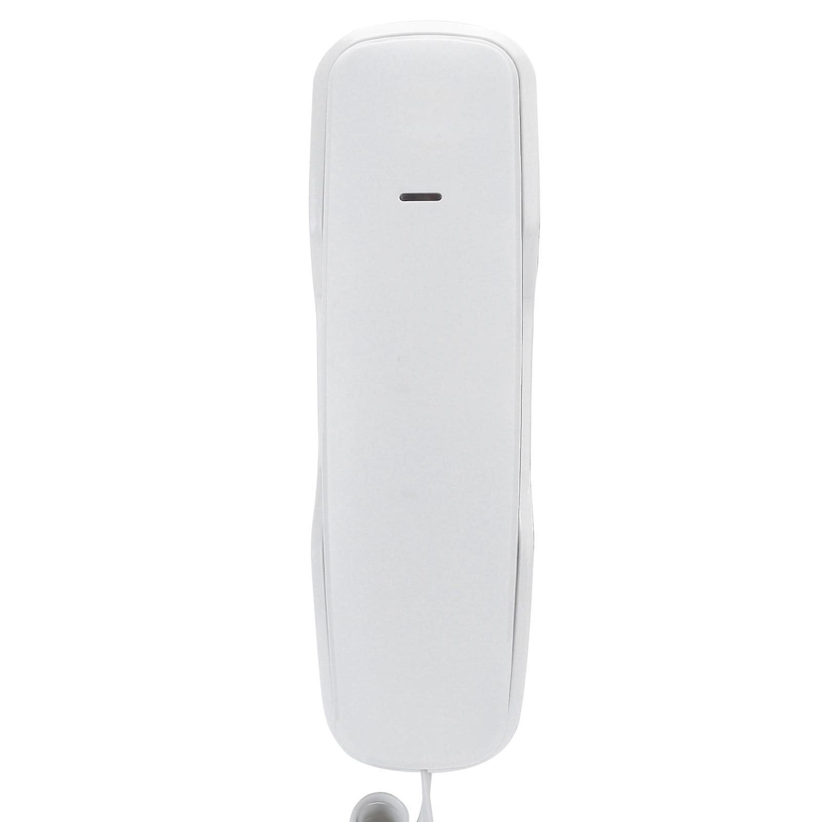 Upgrade A061 White Table Wall Mounting Extension Telephone No Disturbing for Home Business