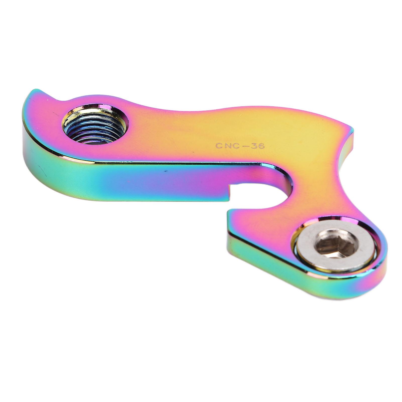 MOTSUV 1 Pcs Bike Derailleur Hanger CNC Aluminum Alloy Wear Resistant Bicycle Rear Tail Derailleur36
