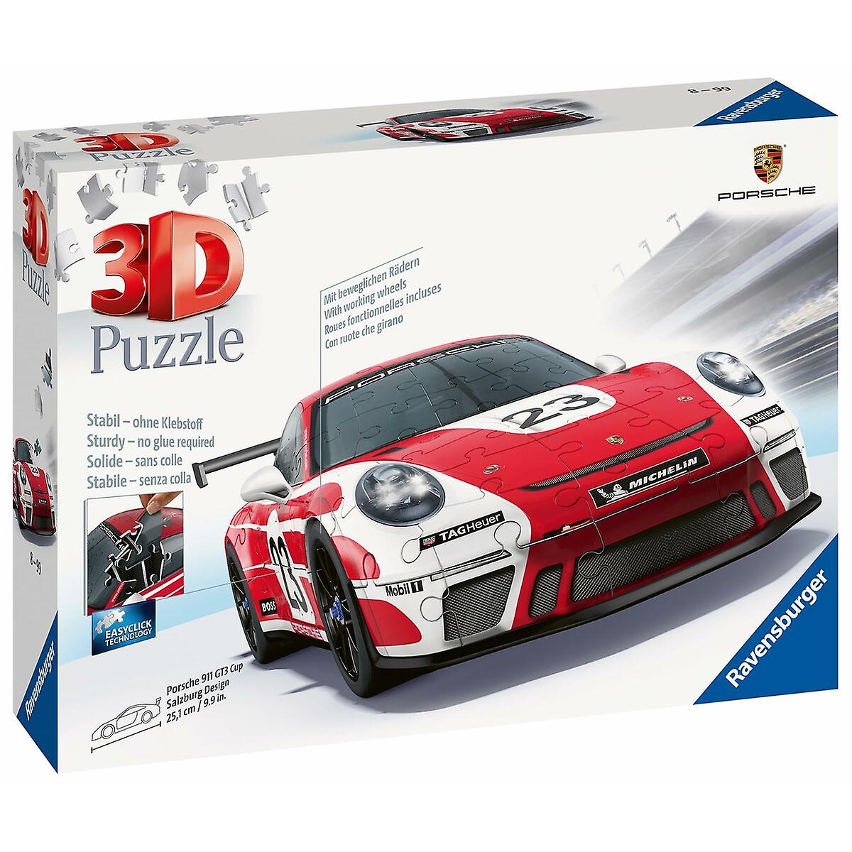 3D Puzzle Porsche 911 GT3 Cup Salzburg 152 elementów