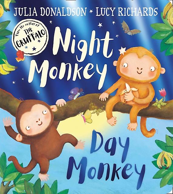 Night Monkey Day Monkey Brd - Julia Donaldson