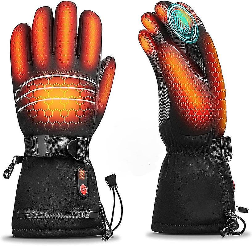 Heated Gloves For Men Electric Heating Gloves Touchscreen Winter Hand Warmer