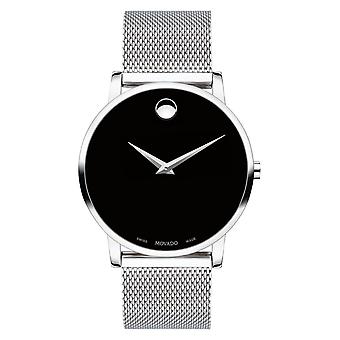 Movado Museum Schweizer Quarz Analoge Herrenuhr mit Edelstahlarmband 607219